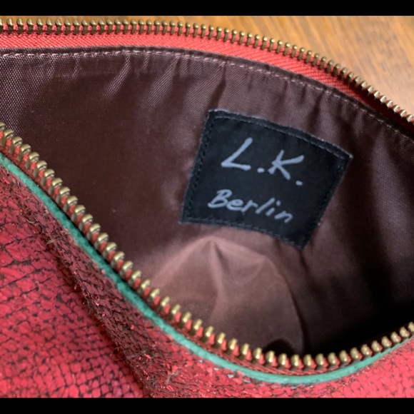 Leibeskind LK Berlin Leather Charm Clutch - Picture 3 of 5